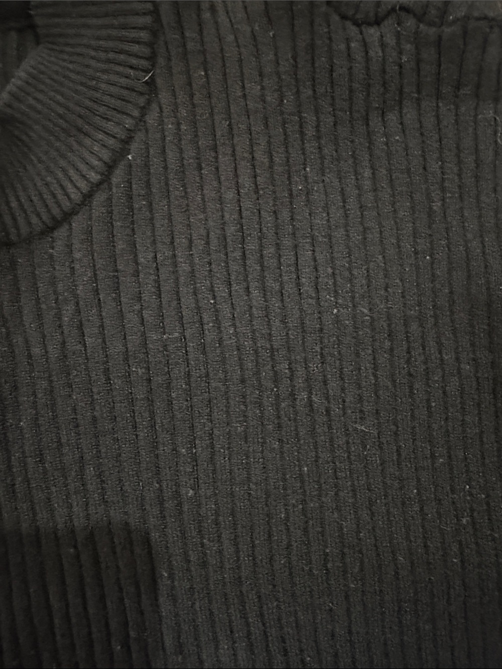 Beach Riot Black Ribbed Flare Pants - Picture 3 of 3